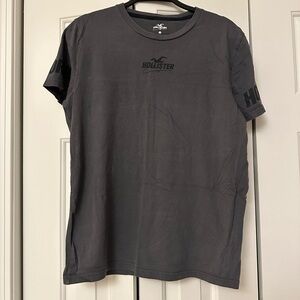 (S) Mens Hollister Gray T Shirt